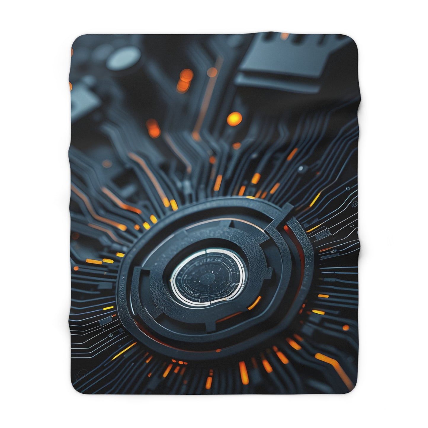 Gamer's Sherpa Fleece Blanket - Cozy Gaming Throw