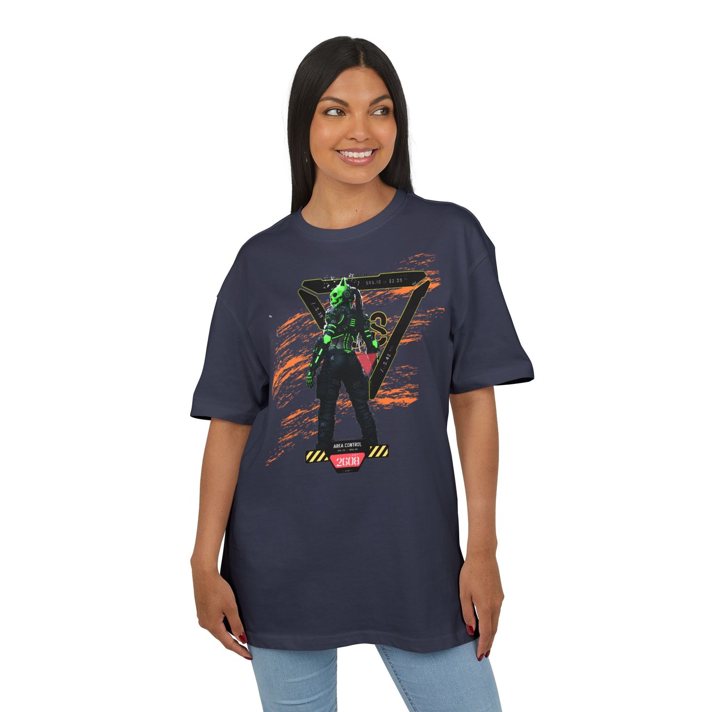 Gaming Graphic Oversize Tee, Stylish Streetwear, Unisex Fashion, Perfect for Gamers, Casual Wear, Gift for Him/Her