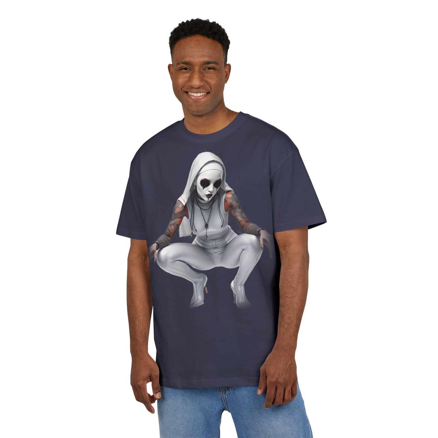 Horror Style Oversized Unisex T-shirt