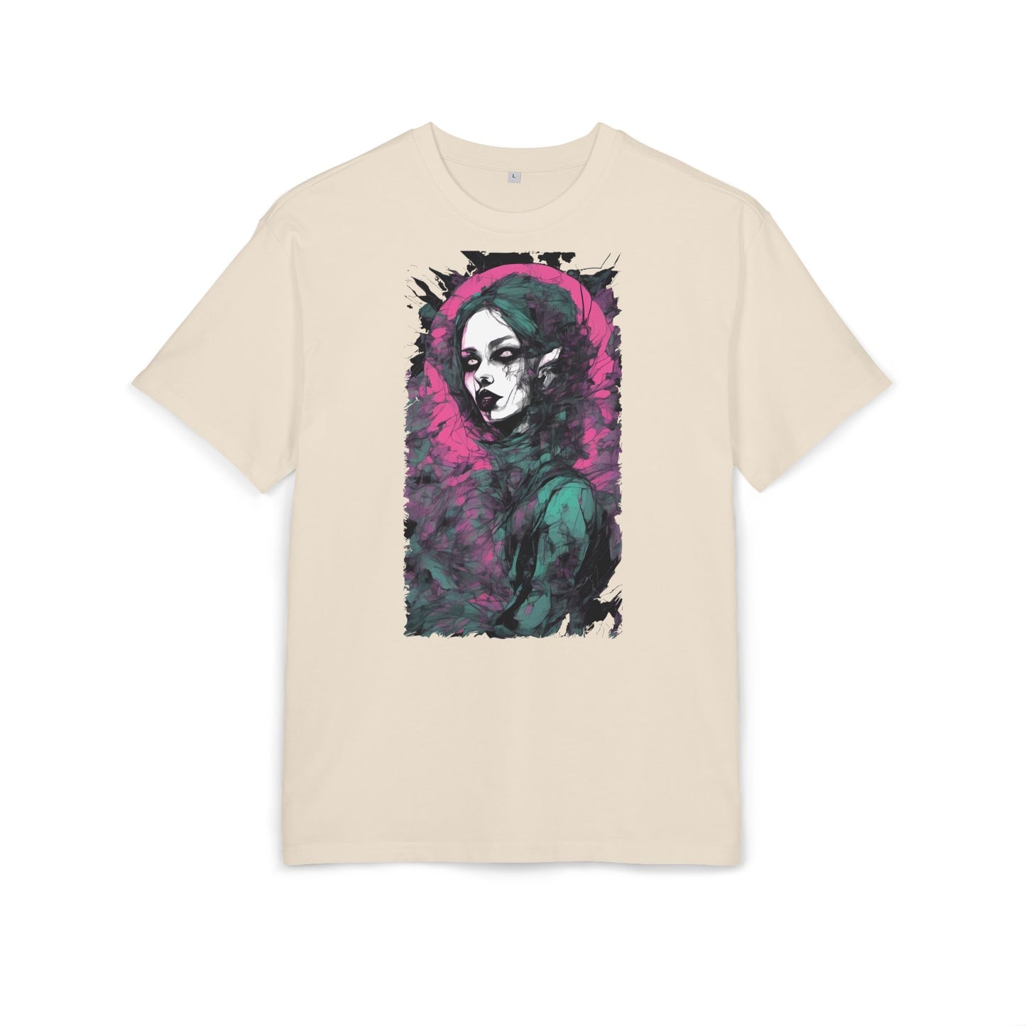 Artistic Heavy Oversize Tee, Vintage Style Shirt, Trendy Graphic Tee, Casual Streetwear, Unique Alternative Apparel