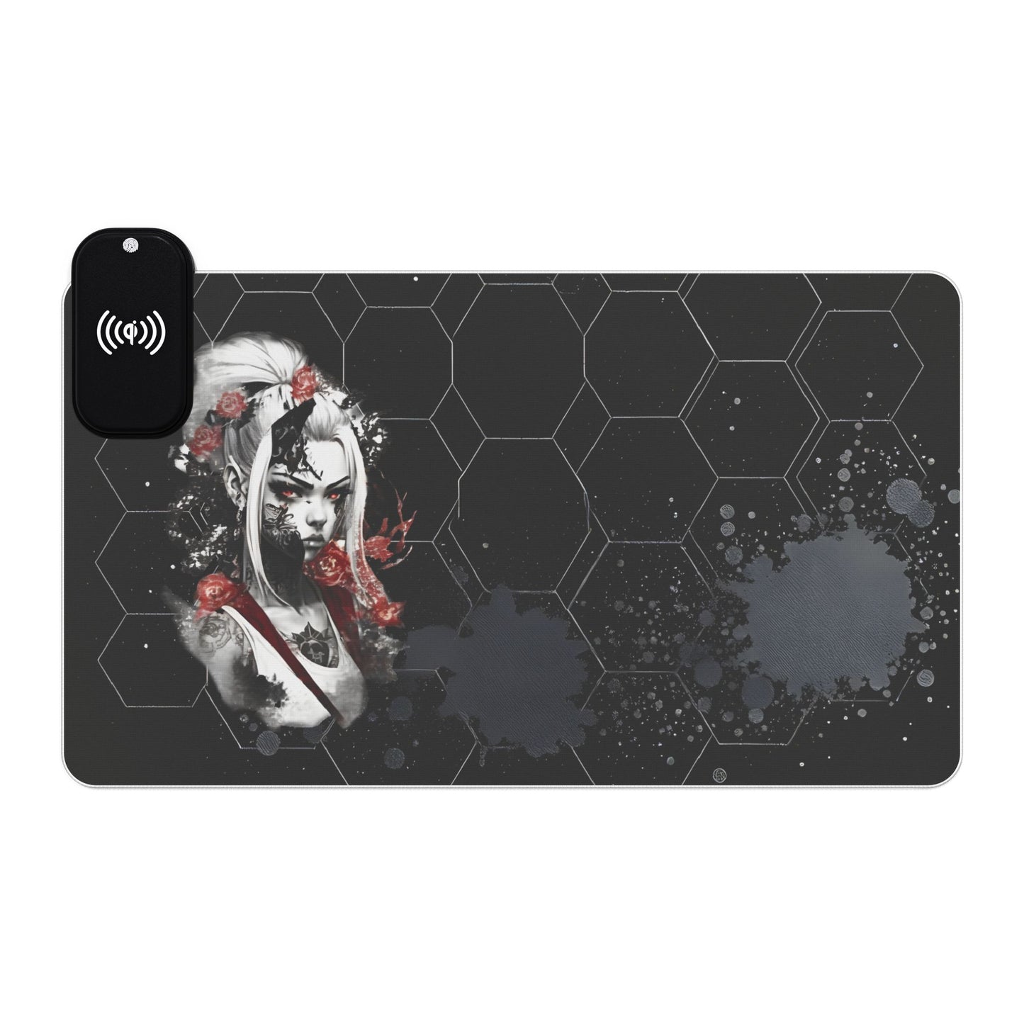 LED Wireless Charging Gaming Mouse Pad - Perfect for Gamers and Tech Enthusiasts