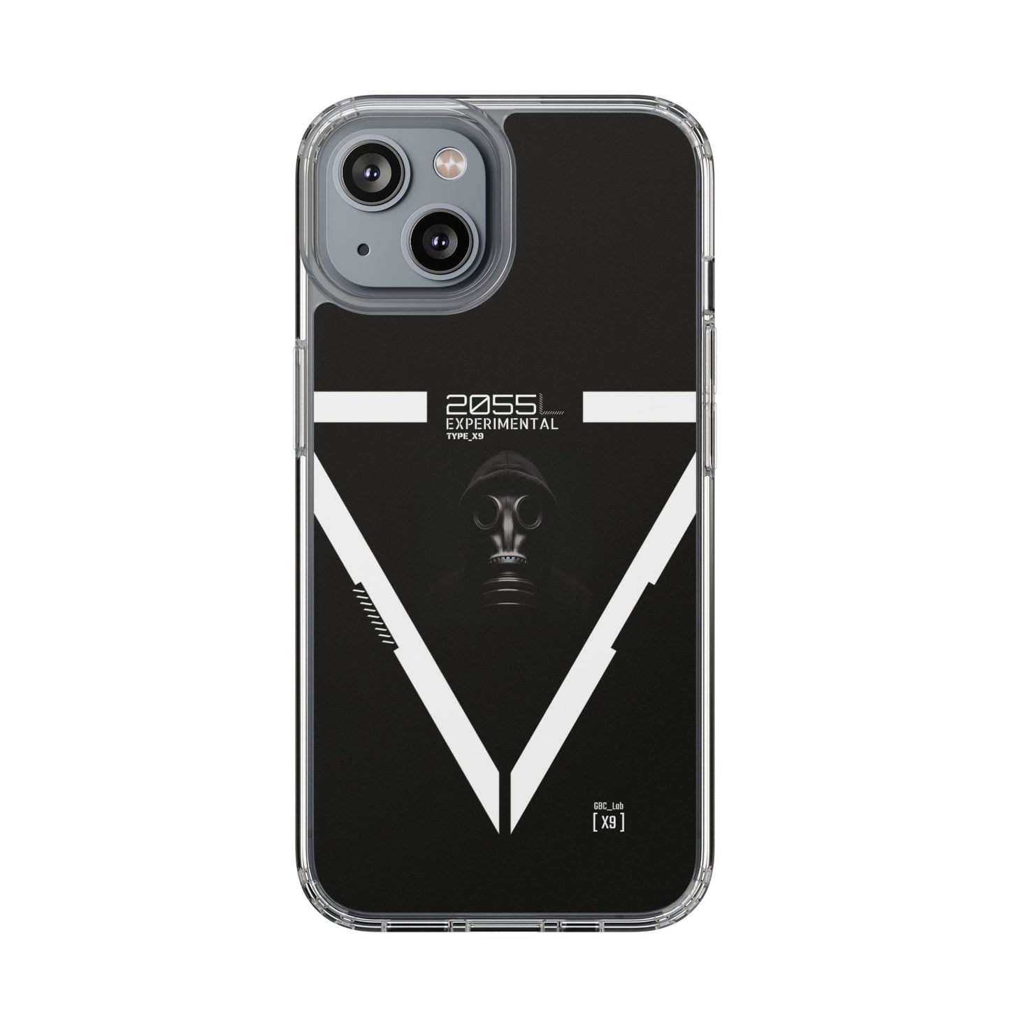 Clear Phone Case - Cyber Design Print