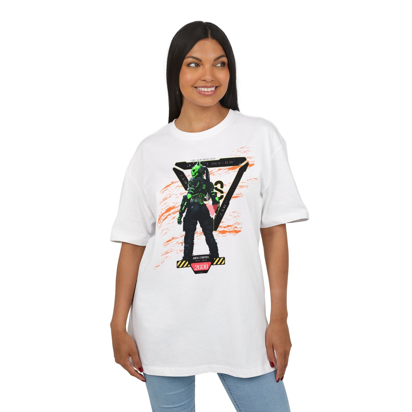 Gaming Graphic Oversize Tee, Stylish Streetwear, Unisex Fashion, Perfect for Gamers, Casual Wear, Gift for Him/Her