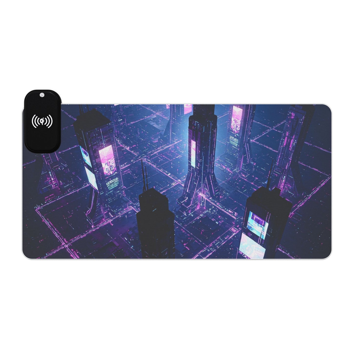 LED Wireless Charging Gaming Mouse Pad, RGB, Desk Accessory, Gamer Gift, Office Decor, Tech Accessories