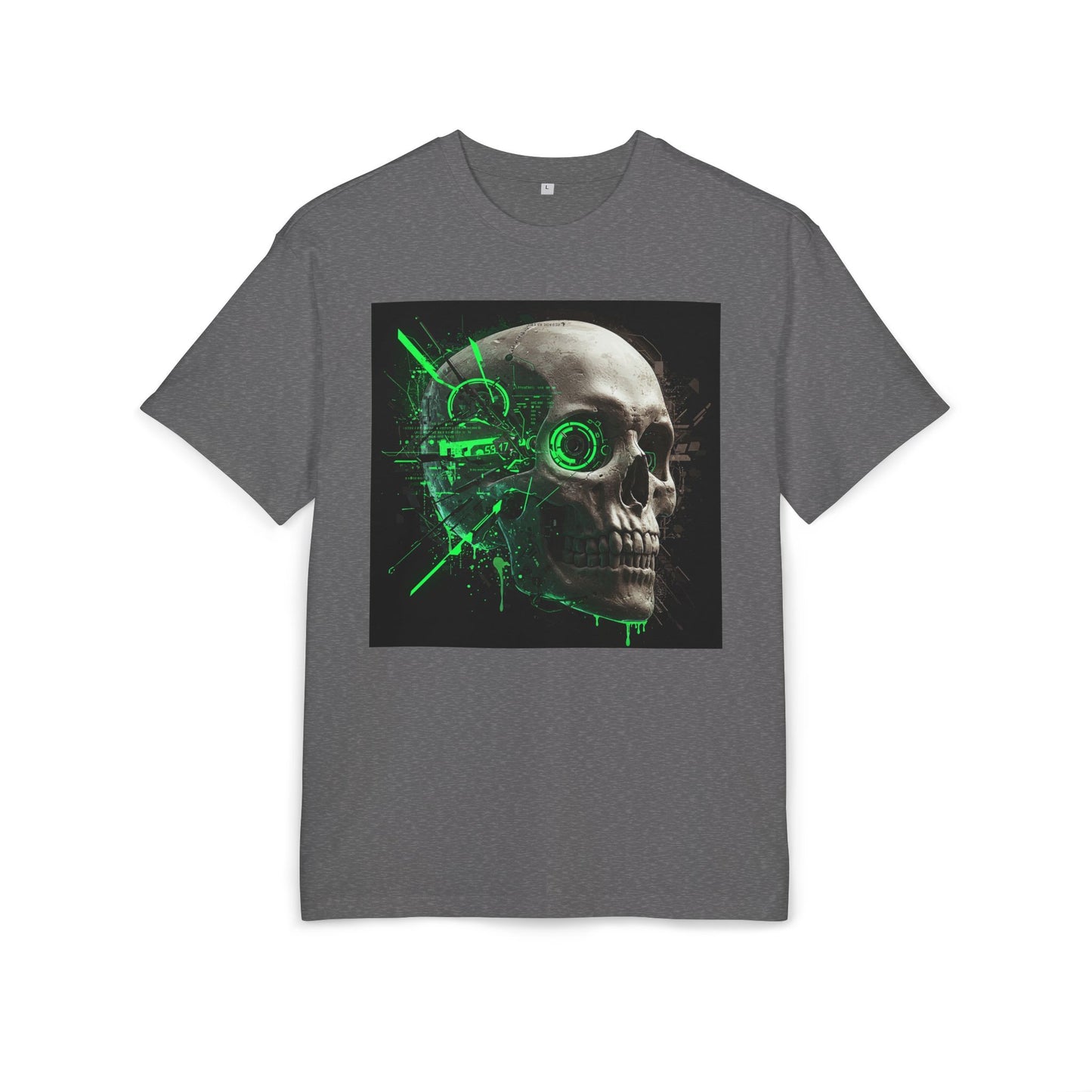 Edgy Graphic Oversize Tee | Skull Design | Streetwear Style, Casual Outfit, Music Festival Essential, Unique Gift, Unisex Apparel