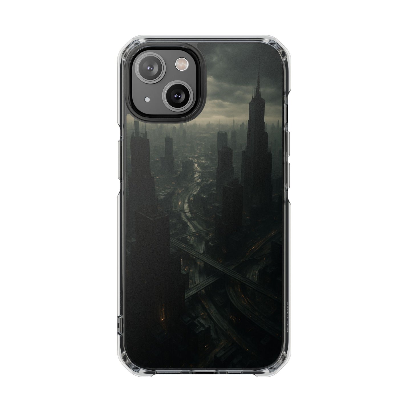 Magnetic Clear Impact Cases for a Stylish and Protective Phone Add a Futuristic Touch, Gift for Tech Lovers, Birthday or Holiday Present
