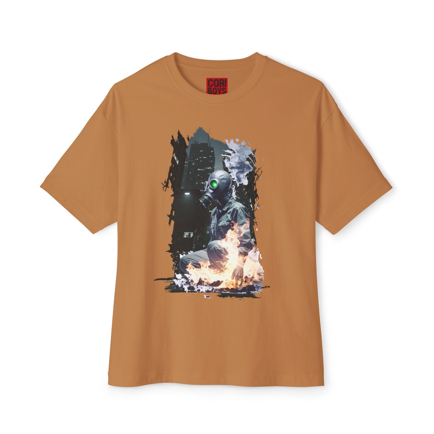 Cool Graffiti Monster Tee, Unisex Boxy T-Shirt, Streetwear Fashion, Graphic Tee, Unique Urban Style