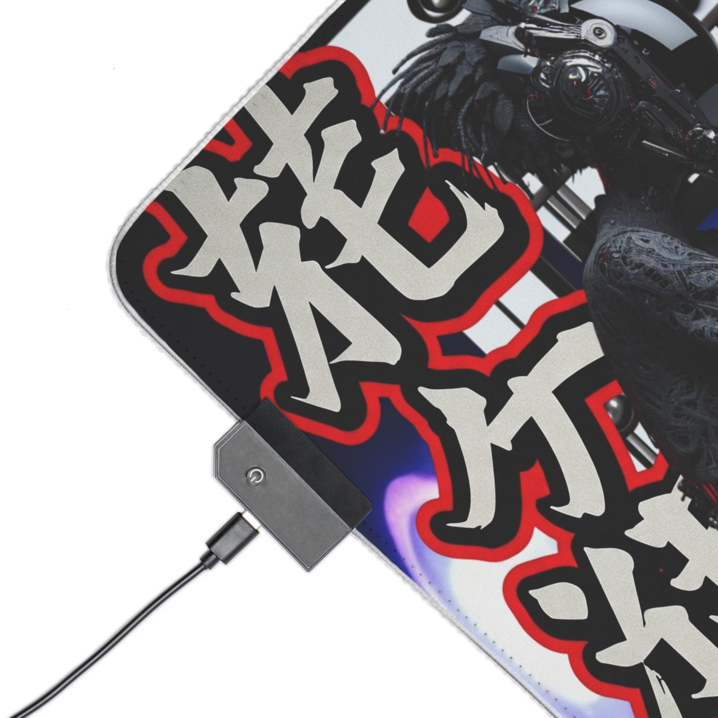 LED Gaming Mouse Pad – Electric Ninja Design for Gamers
