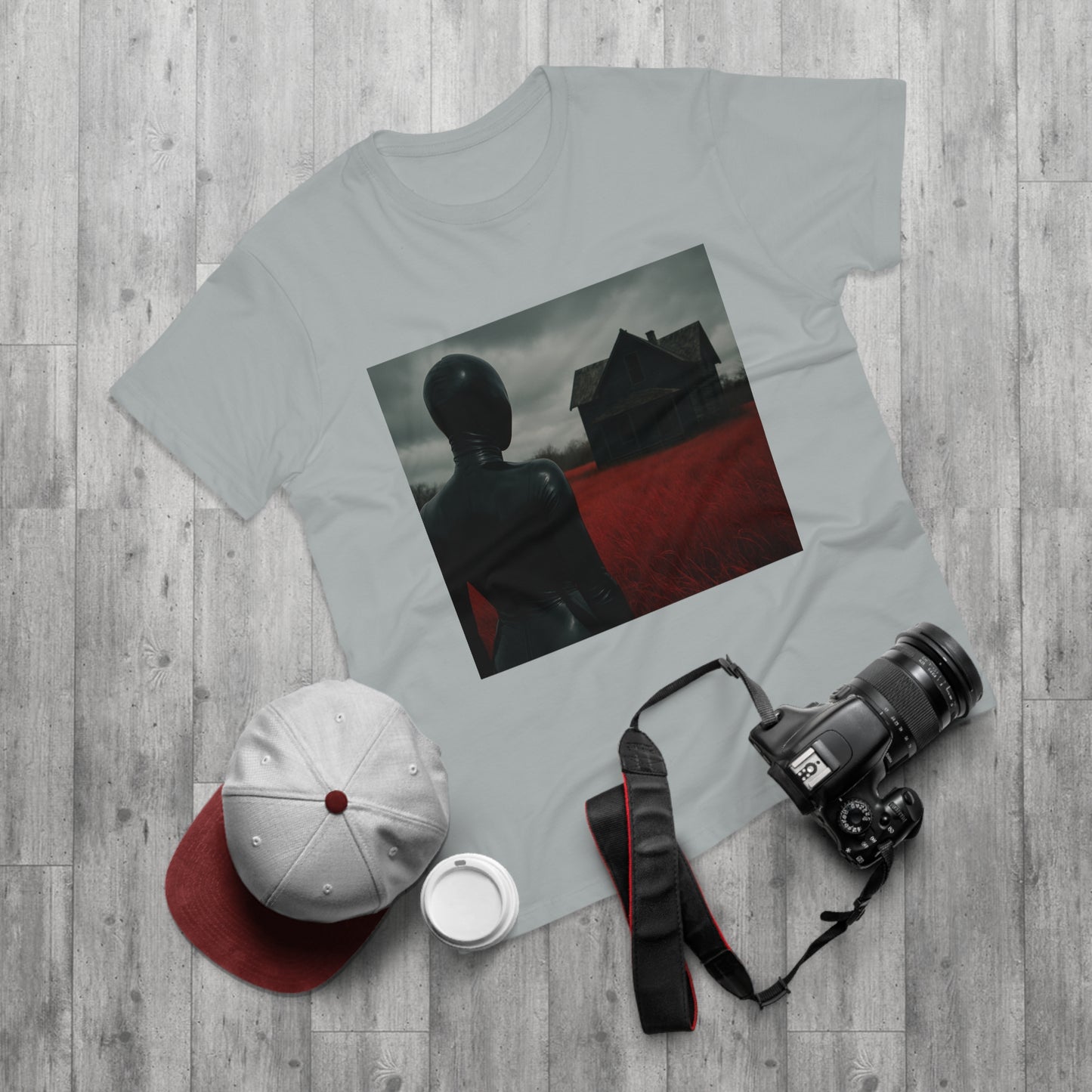 Mysterious Landscape Unisex T-Shirt - Casual Wear, Artistic Tee, Unique Gift, Streetwear, Home Decor, Graphic Shirt