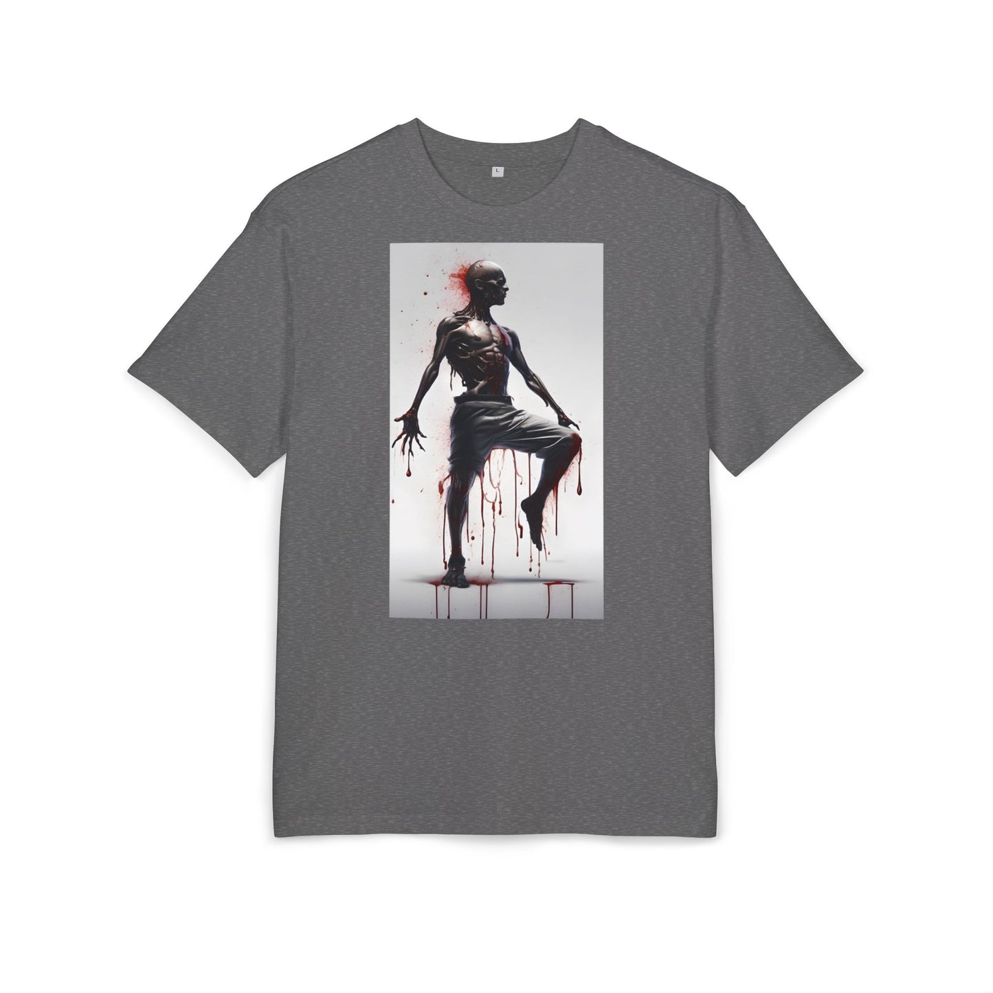 Bold Artistic Unisex Tee, Casual Street Style Shirt, Comfortable Graphic Top, Gift for Art Lovers, Unique Fashion Statement