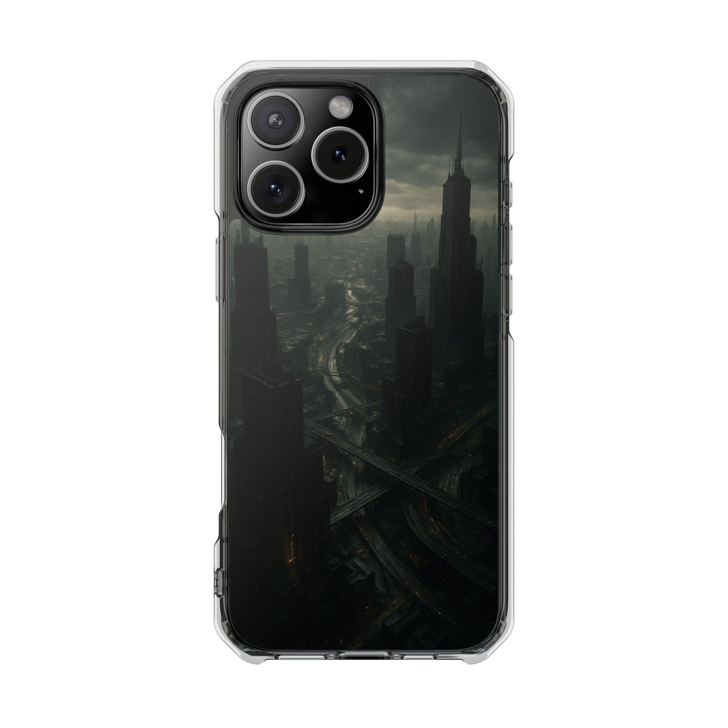 Magnetic Clear Impact Cases for a Stylish and Protective Phone Add a Futuristic Touch, Gift for Tech Lovers, Birthday or Holiday Present