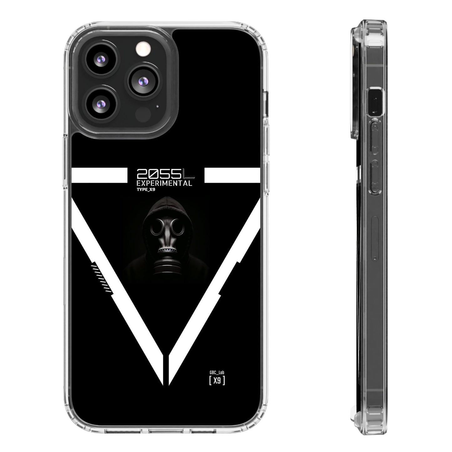Clear Phone Case - Cyber Design Print