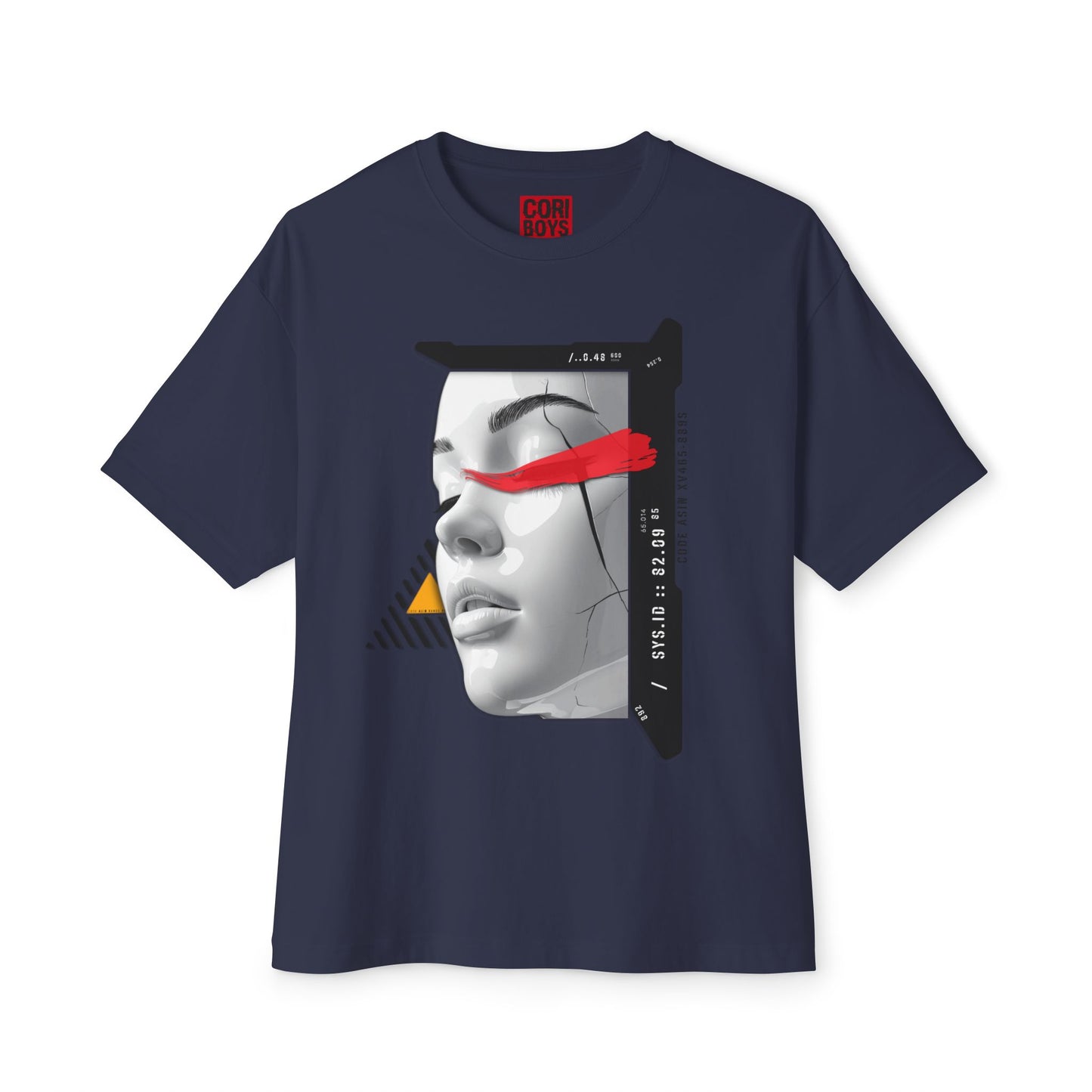 Chic Graphic Oversized Tee - Casual Wear, Streetwear, Art Tee, Gift for Her, Fashionable Comfort Wear