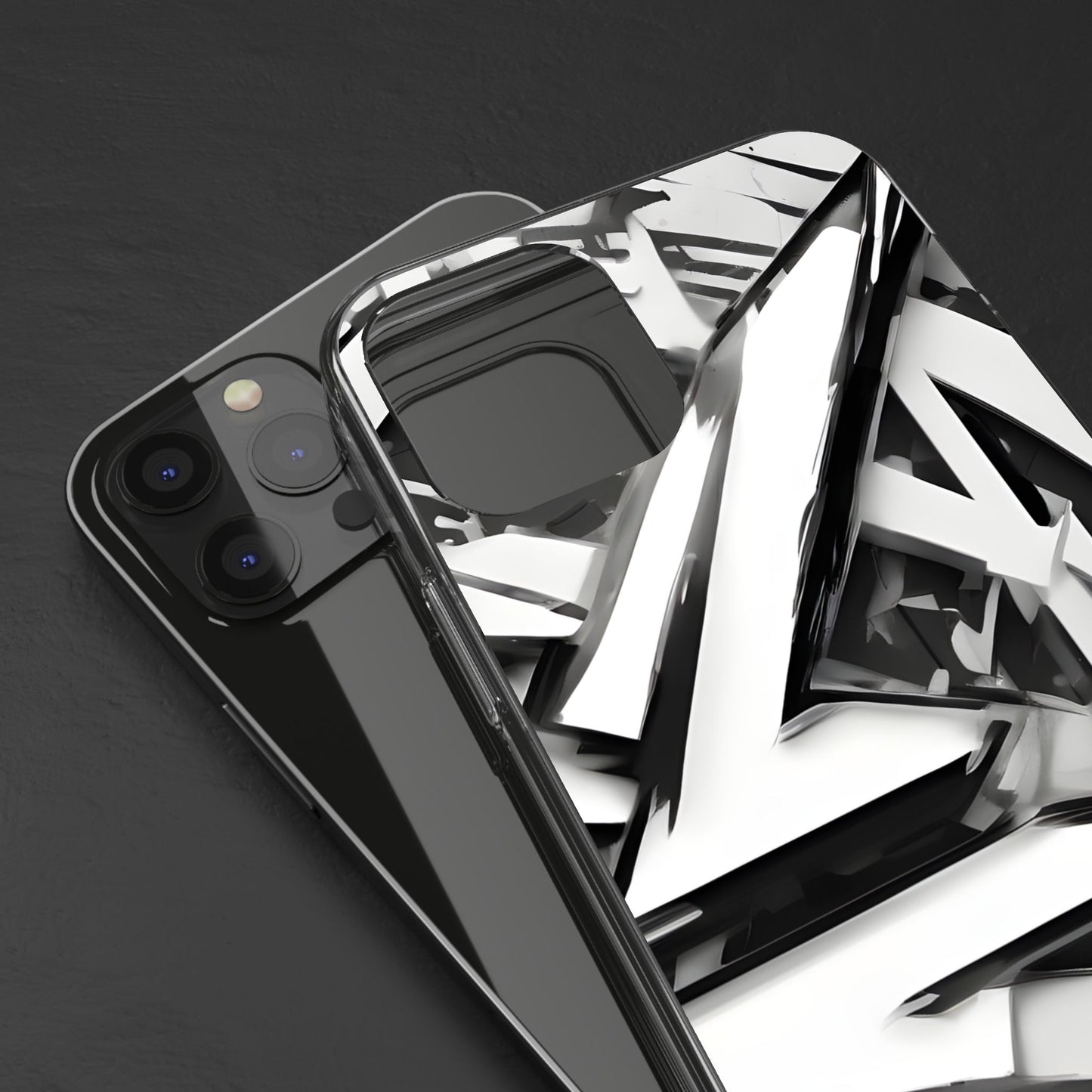 Phone Case, Abstract Futuristic Design