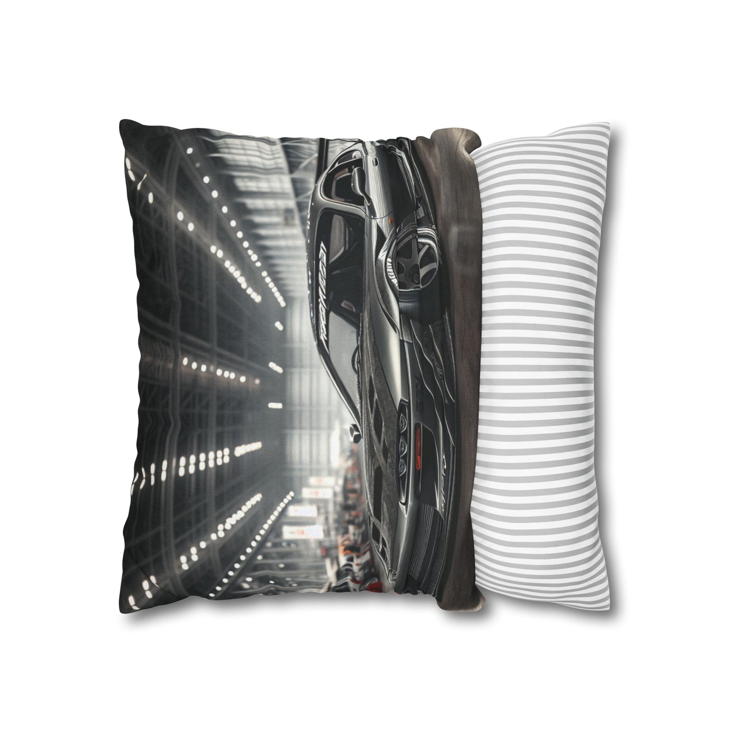 Car Enthusiast Pillowcase, Automotive Decor, Gift for Him, Racer Decoration, Motorsport Home Accessories