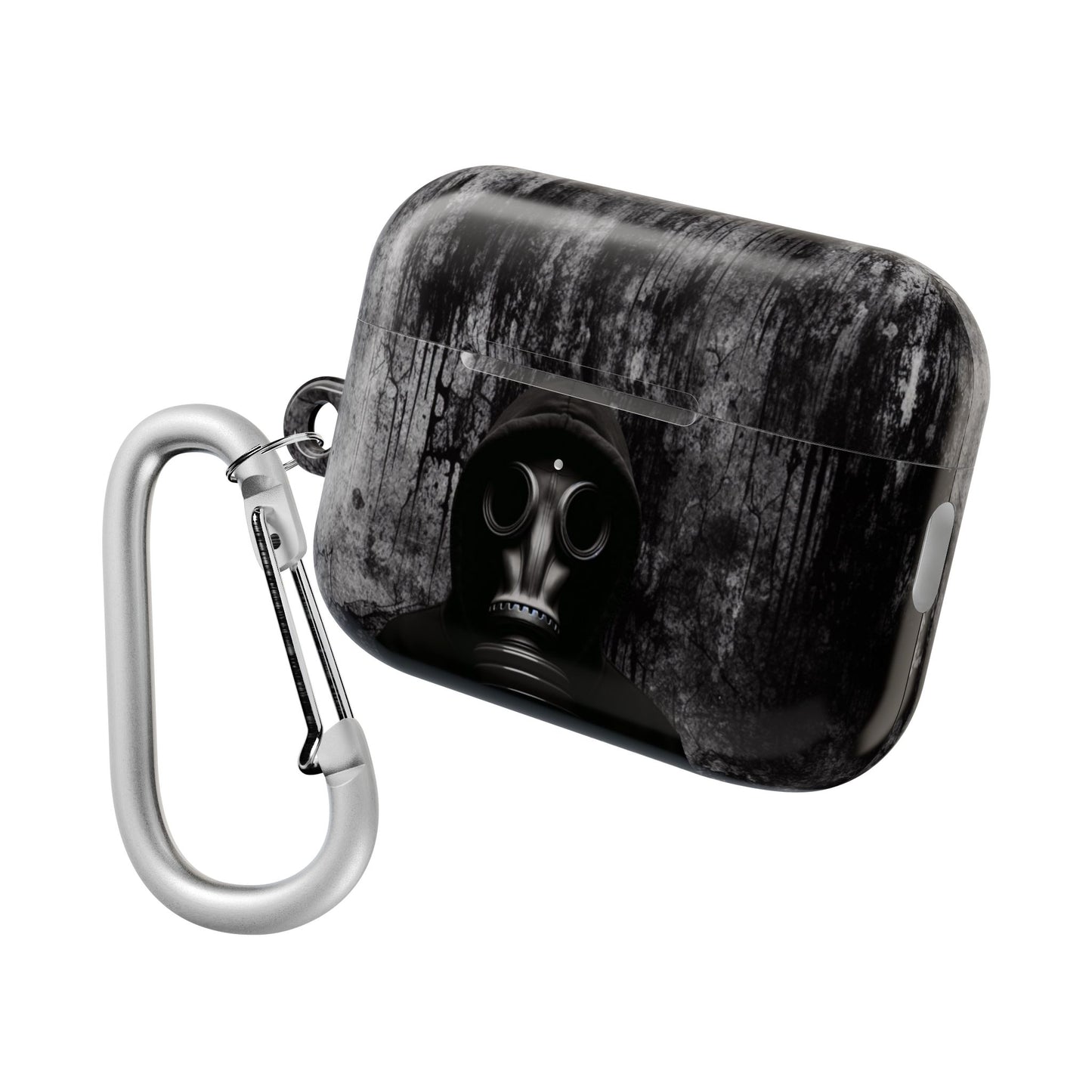 Gritty AirPod Cases - Urban Style, Tech Accessories, Music Lover Gift, Black & Gray Aesthetic, Unique Earbud Cases, Trendy Tech Gear
