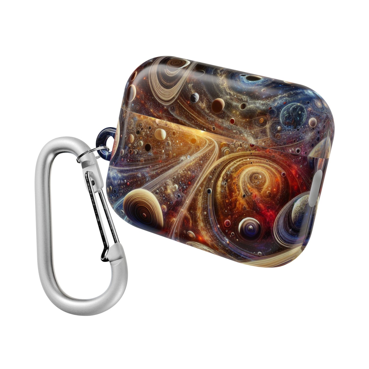 Cosmic AirPod Case | Space Theme Earbud Cover, Planet Design Gadget Sleeve, Gift for Space Lovers, Personalized Tech Accessories