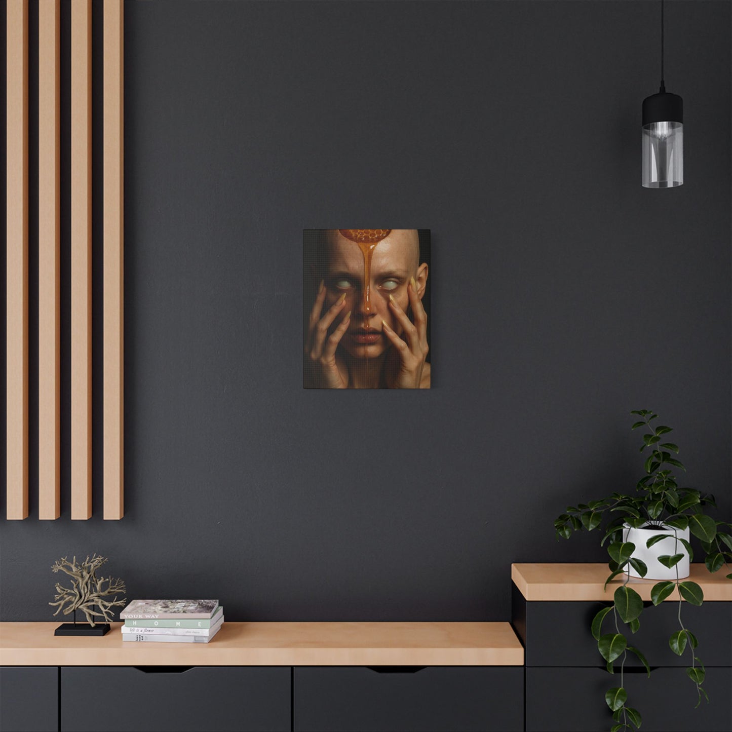 Artistic Wall Canvas Print, Modern Home Decor, Unique Art Piece, Abstract Design, Statement Wall Art