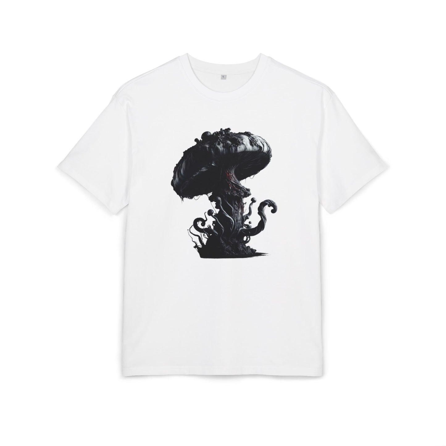 Vintage Mushroom Graphic Unisex Heavy Oversize Tee