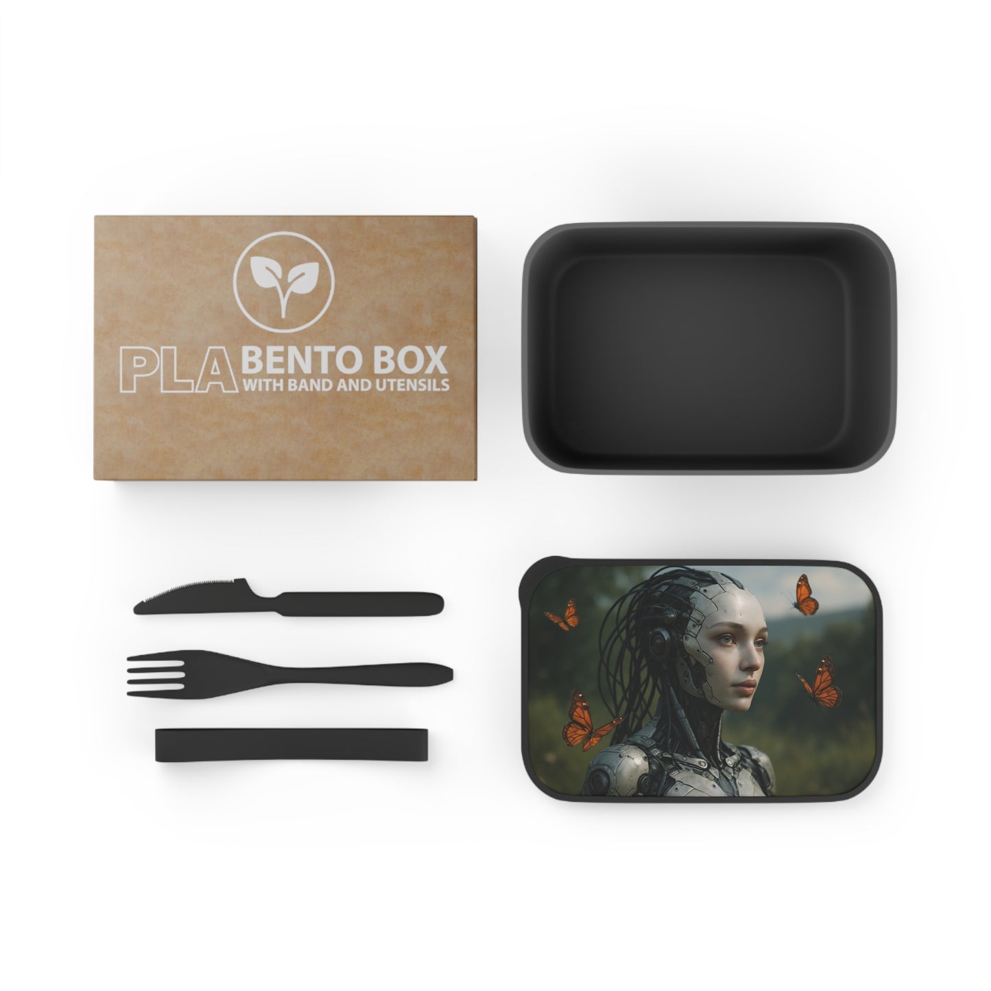 Futuristic Bento Box, Robot Lunch Container, Eco-Friendly Meal Prep, Unique Gift for Tech Lovers, Perfect for Back to School
