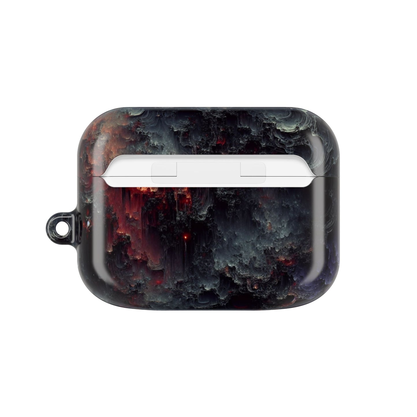 Dark AirPod Case - Horror-Inspired Accessory, Perfect for Goths, Tech Lovers, and Gift Givers, Space Decor, Unique Design