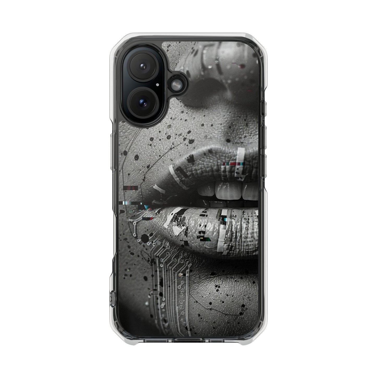 Magnetic Clear Impact Phone Case for Stylish Protection, Urban Aesthetic, Trendy Gift, Phone Accessories, Personalized Present