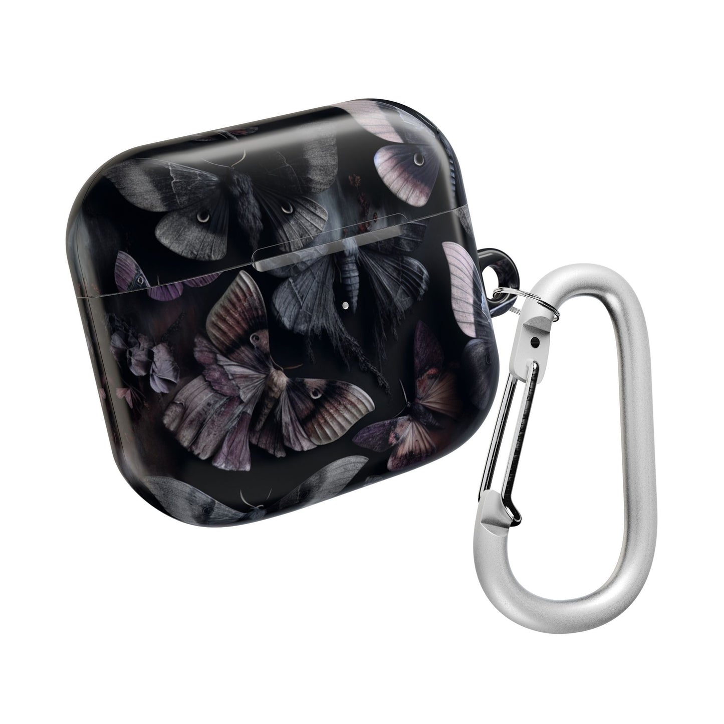 Dark Moths Gothic AirPod Cases, Stylish Protection, Gift for Music Lovers, Trendy Accessories, Unique Designs for Any Occasion
