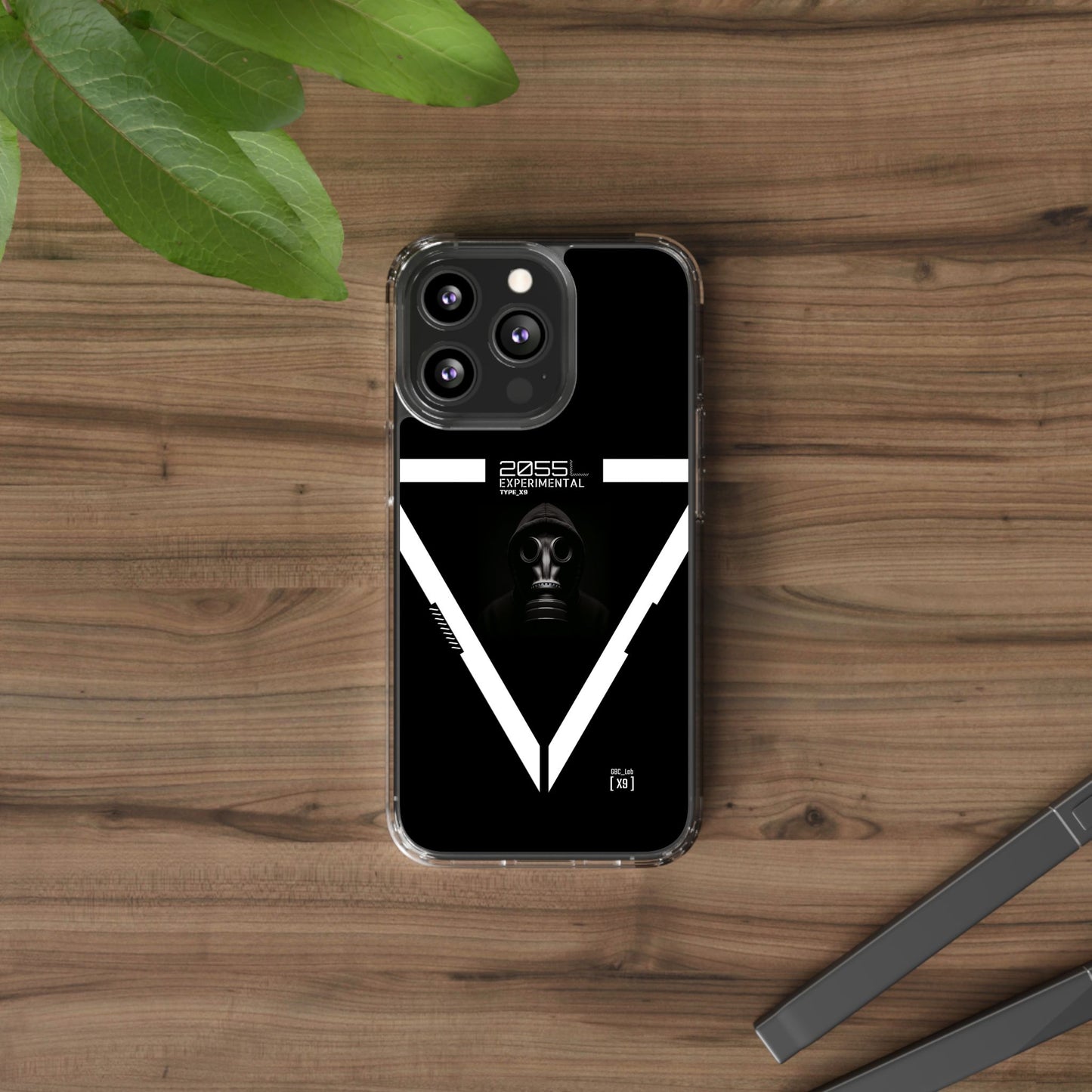 Clear Phone Case - Cyber Design Print