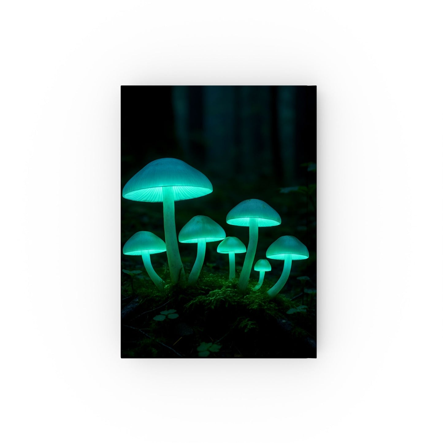 Glowing Mushroom Journal | Forest Vibes, Nature Lover Gift, Eco-Friendly Notebook, Art Journal, Creativity Companion