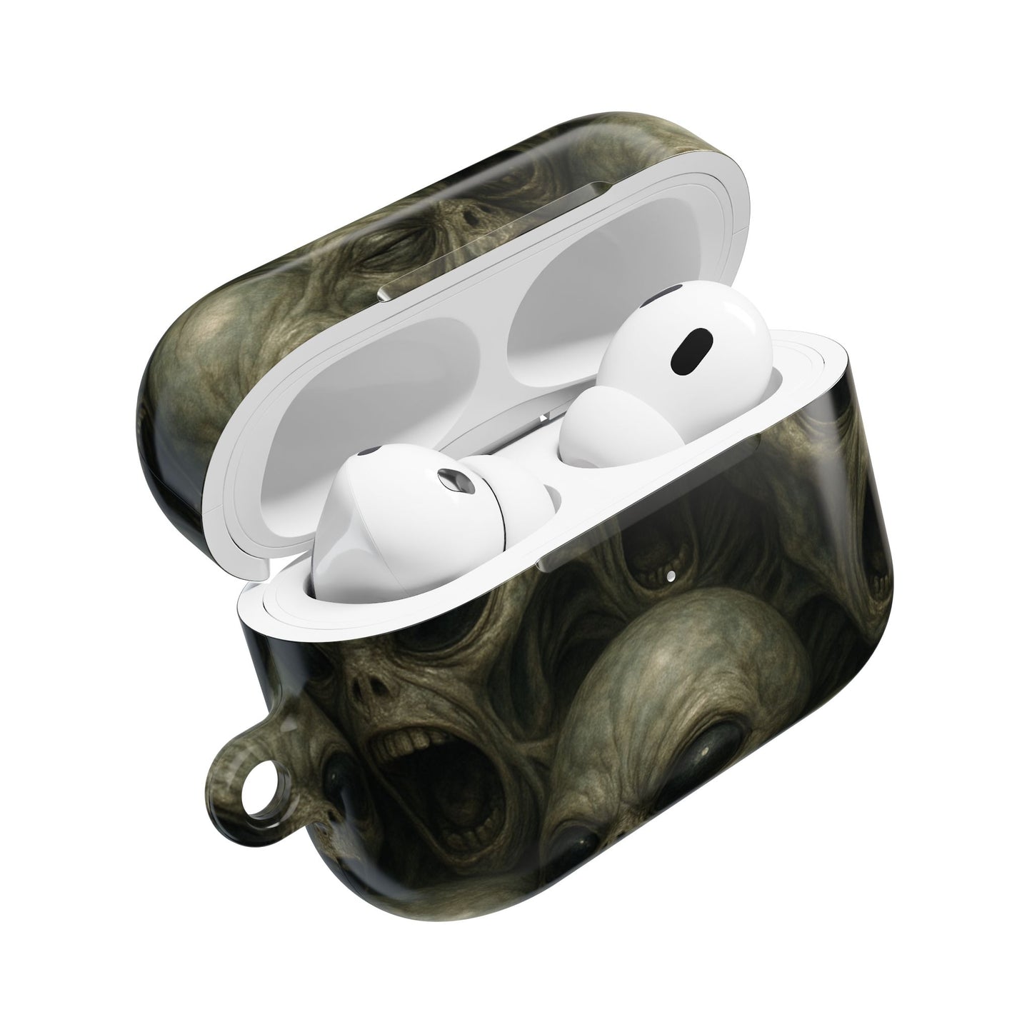 Alien-Themed AirPod Case, Unique Gift for Sci-Fi Lovers, Cool Accessory for Music Enthusiasts, Perfect for Halloween, Collectible