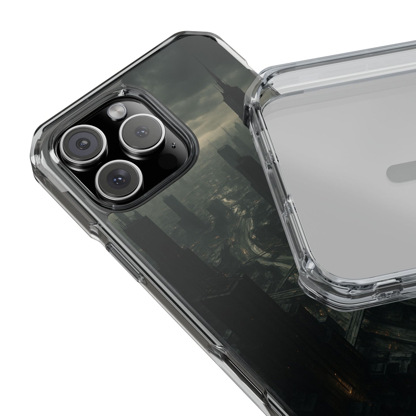 Magnetic Clear Impact Cases for a Stylish and Protective Phone Add a Futuristic Touch, Gift for Tech Lovers, Birthday or Holiday Present