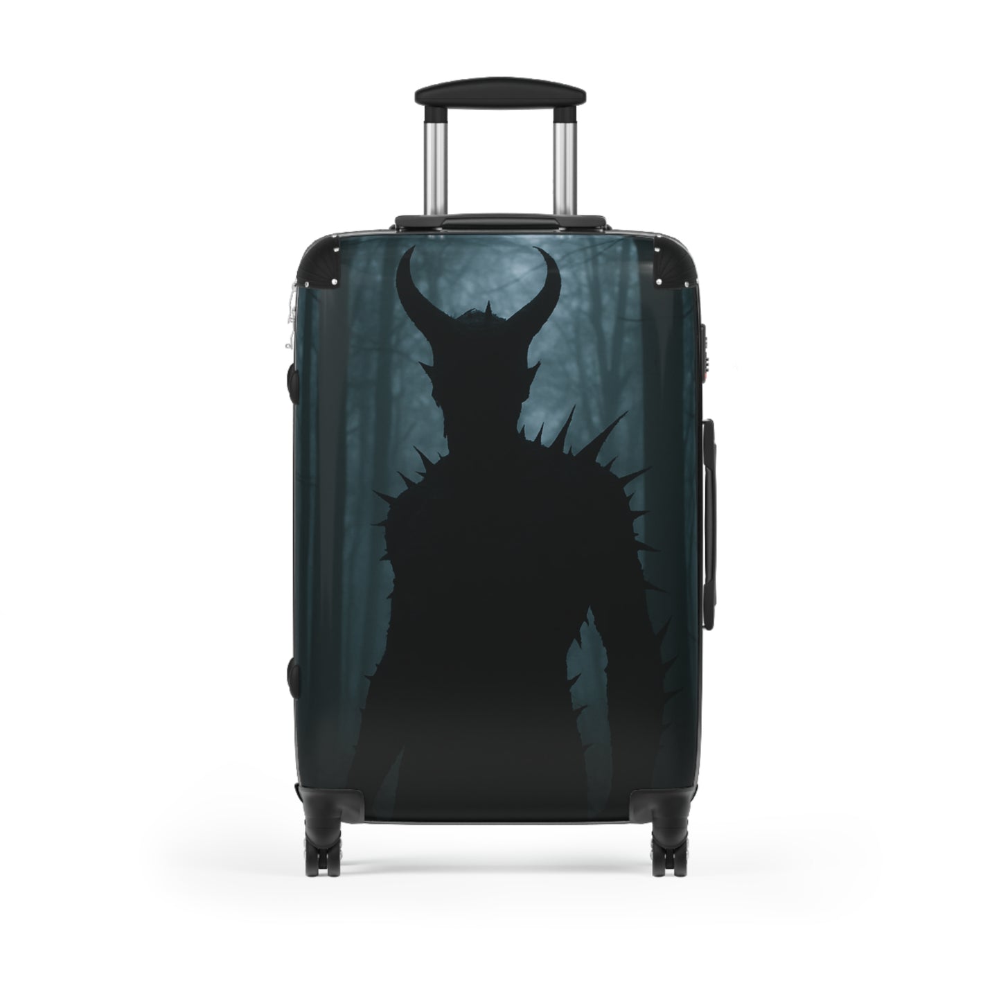Horror-Themed Suitcase for Adventurers, Travel Luggage, Spooky Travel Accessory, Unique Gift for Travelers, Halloween Suitcase