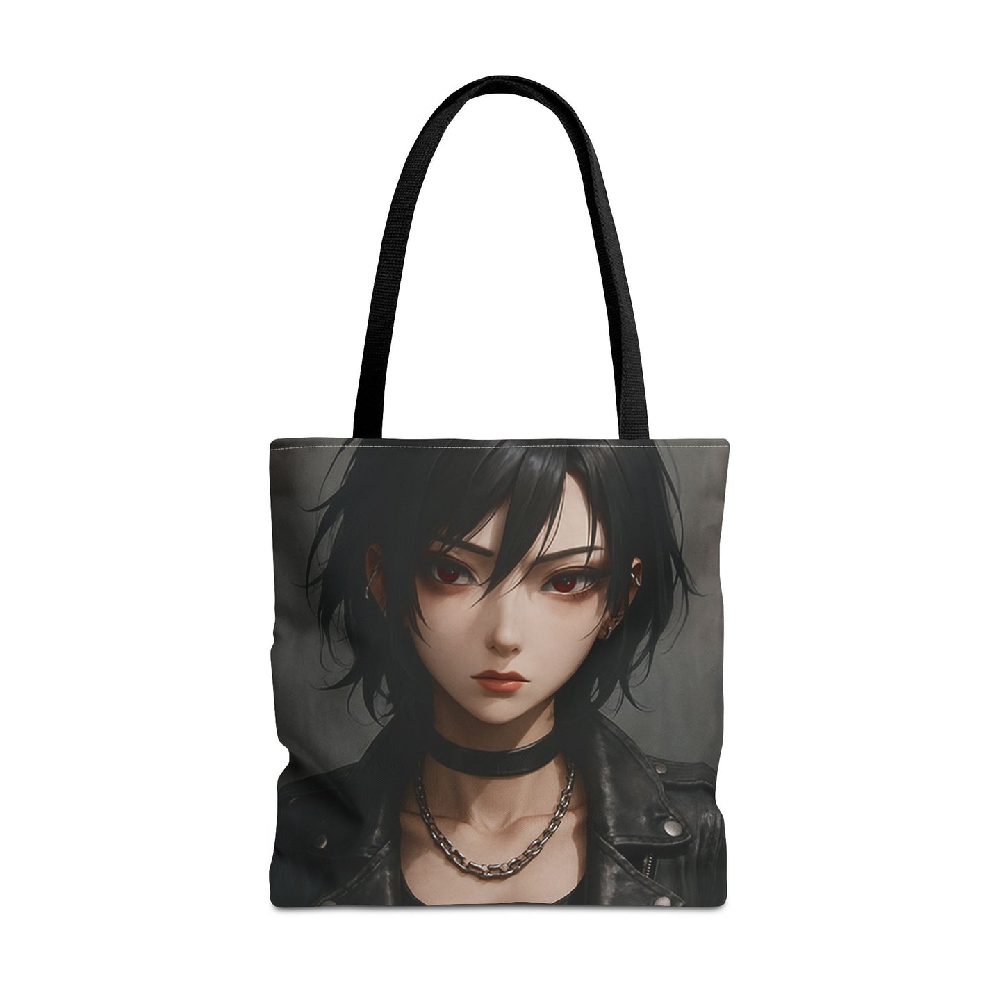 Edgy Art Tote Bag | Unique Gothic Shopper | Gift for Music Lovers, Fashionistas, or Occasions | Stylish Graphic Bag