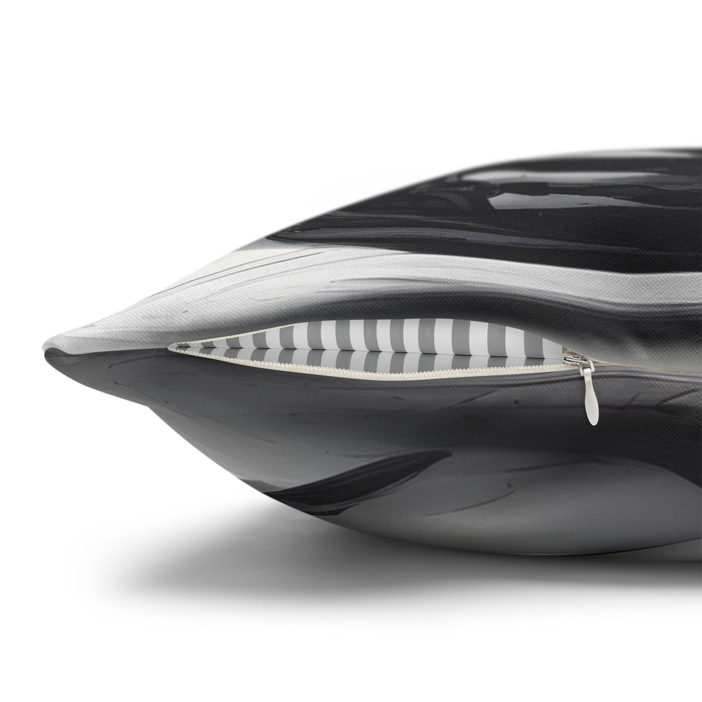 Square Pillowcase with Edgy Futuristic Design