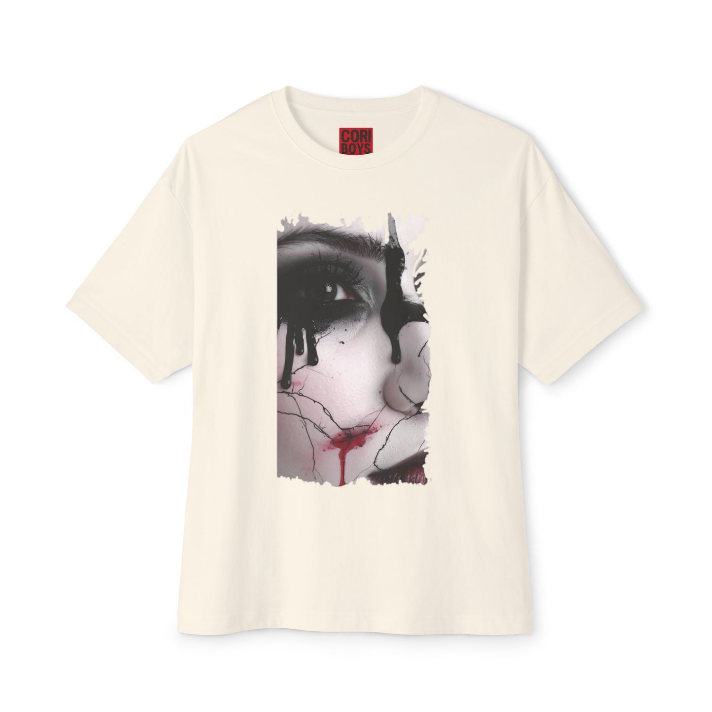 Artistic Oversized Tee - Unique Graphic T-shirt for Art Lovers, Comfortable Fashion, Trendy Unisex Wear, Perfect for Gifting, Casual Style