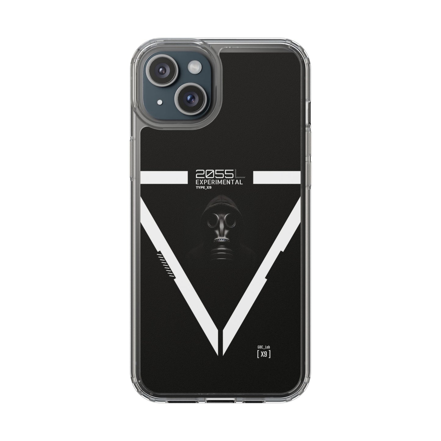 Clear Phone Case - Cyber Design Print