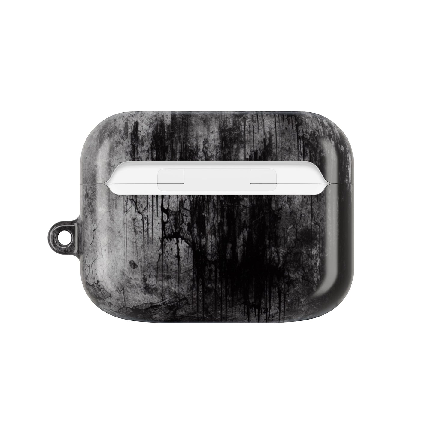 Gritty AirPod Cases - Urban Style, Tech Accessories, Music Lover Gift, Black & Gray Aesthetic, Unique Earbud Cases, Trendy Tech Gear