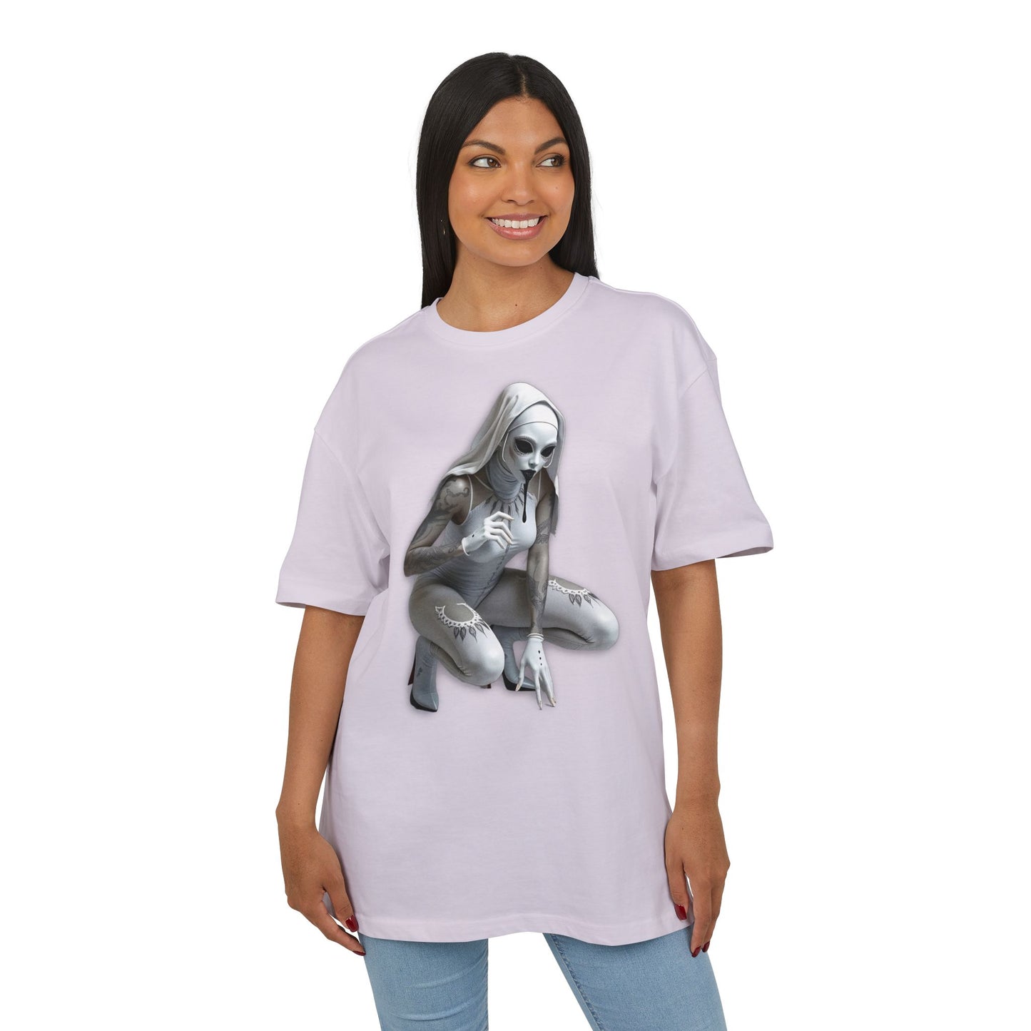 Horror Unisex Heavy Oversize Tee - Casual Streetwear