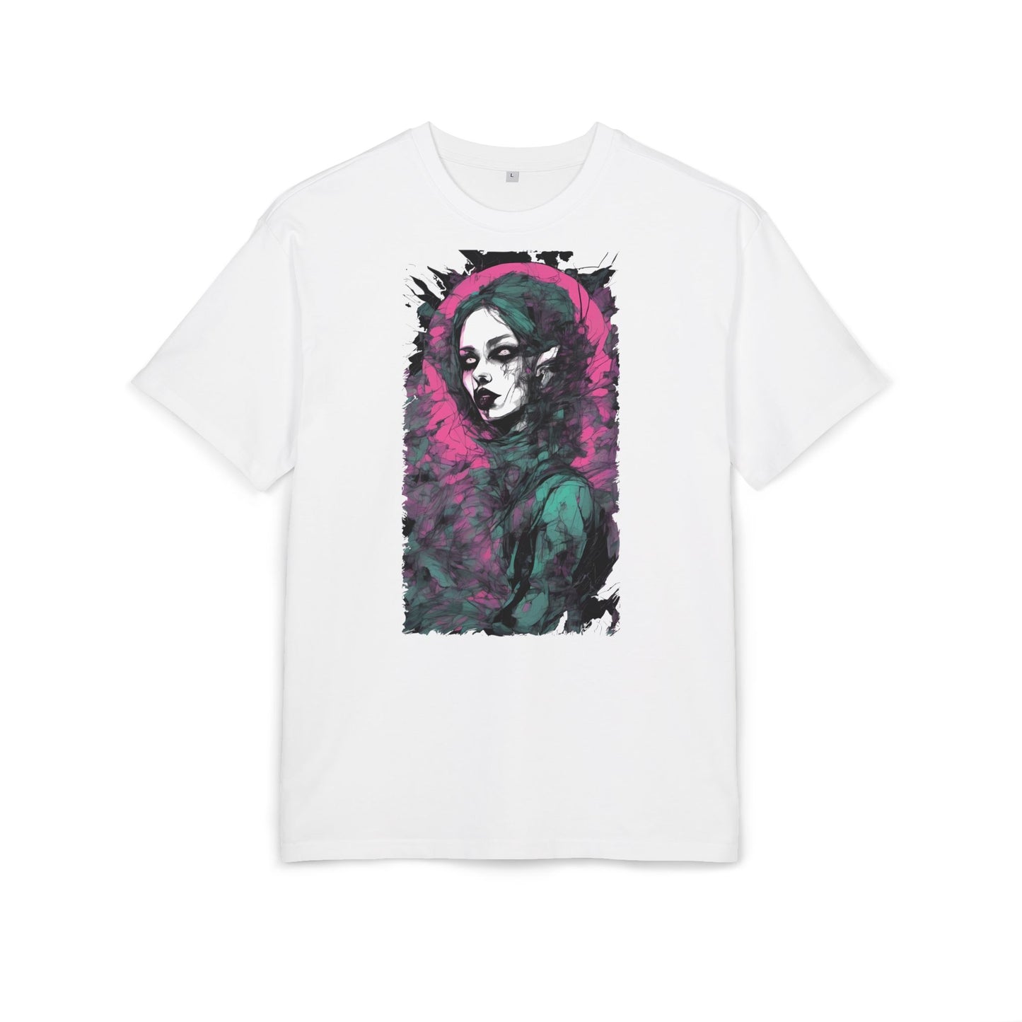 Artistic Heavy Oversize Tee, Vintage Style Shirt, Trendy Graphic Tee, Casual Streetwear, Unique Alternative Apparel