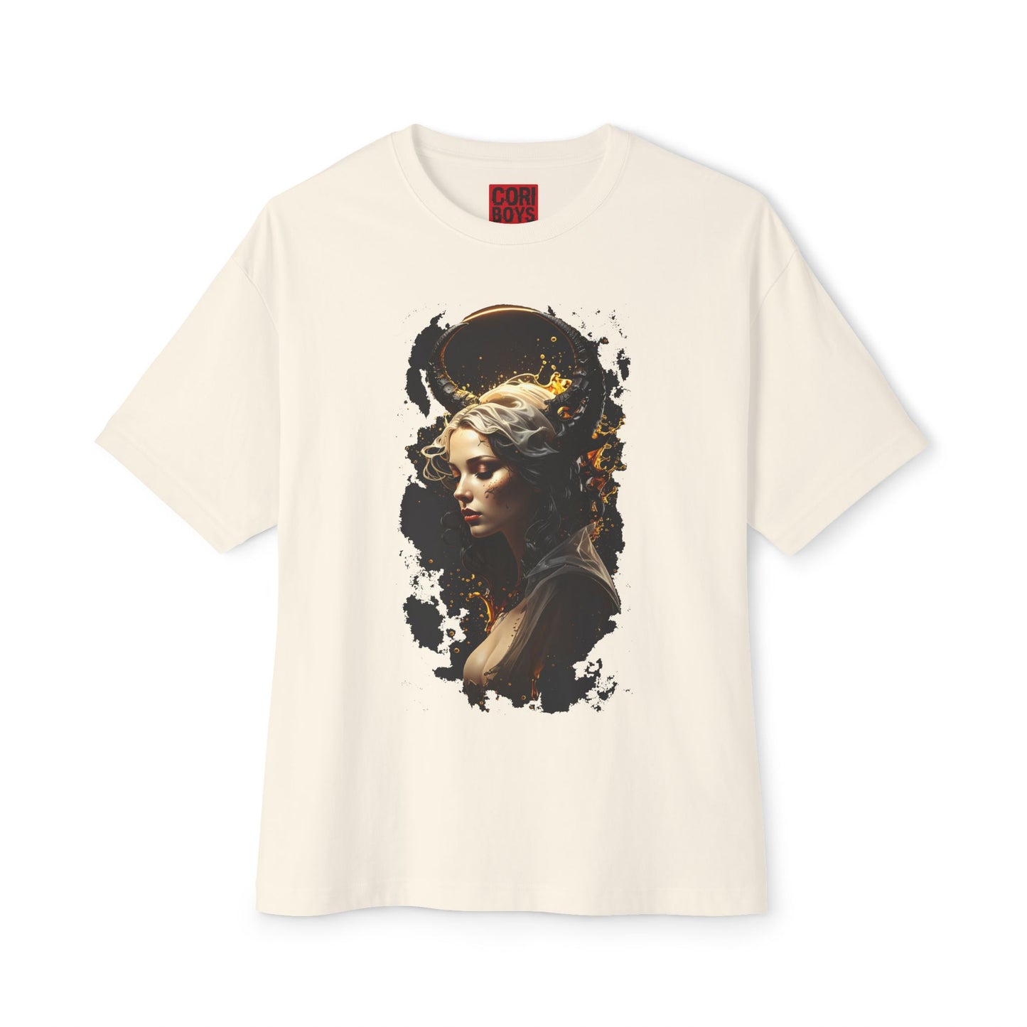 Artistic Oversized Tee with Abstract Portrait, Unisex Graphic Tee, Casual Streetwear, Perfect Gift for Art Lovers, Unique Summer Shirt
