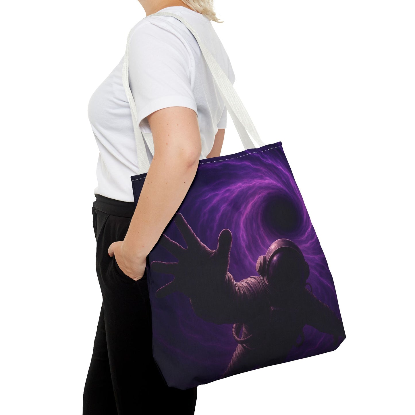 Cosmic Adventure Tote Bag | Astronaut Design | Space Lover Gift | Eco-Friendly Shopping Bag | Stylish Everyday Carryall | Unique Art Tote