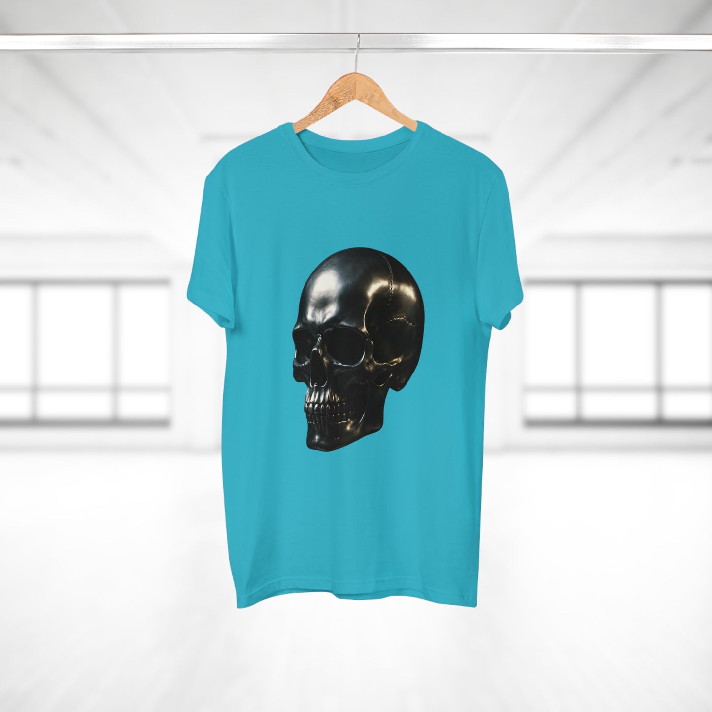 Gothic Skull Unisex T-Shirt, Edgy Graphic Tee, Halloween Apparel, Men's Casual Wear, Gift for Him