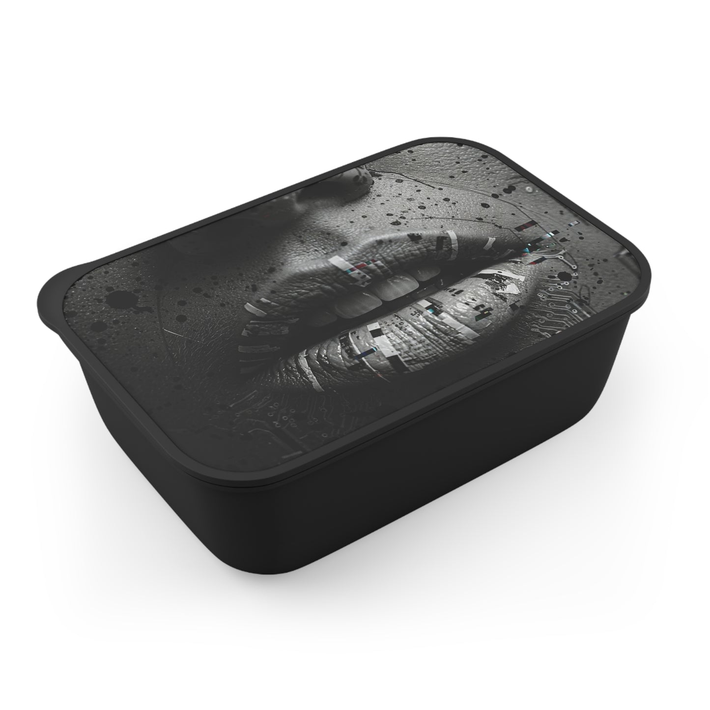 Stylish BPA-Free Bento Box for Lunch, Trendy Meal Prep Container, Eco-Friendly Food Storage, Gifts for Foodies, Portable Utensils Included