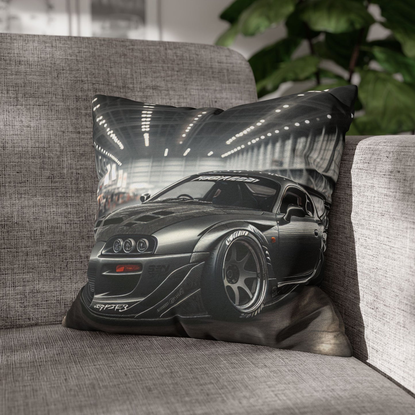 Car Enthusiast Pillowcase, Automotive Decor, Gift for Him, Racer Decoration, Motorsport Home Accessories