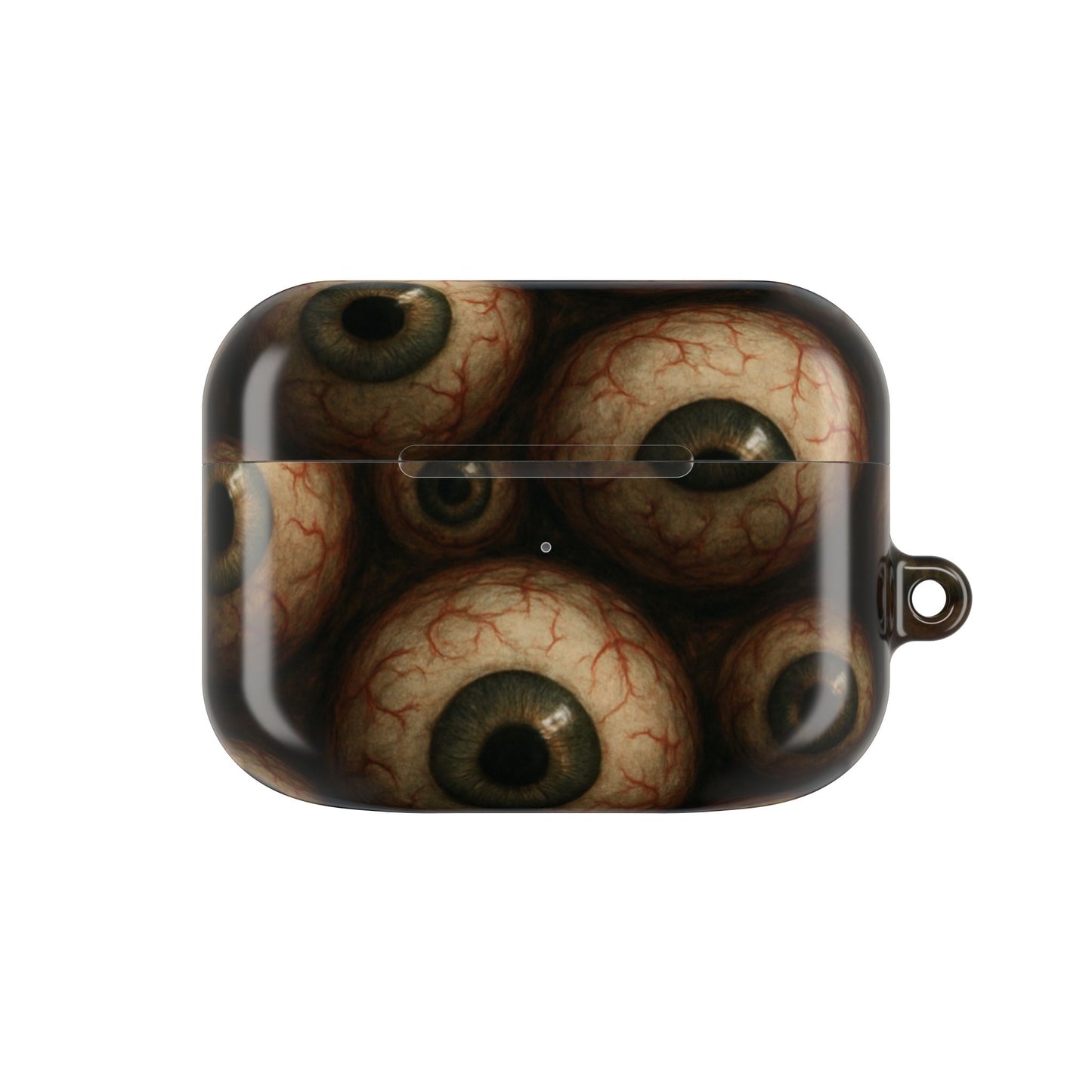 Unique Eyeball AirPod Case, Quirky Phone Accessory, Halloween Gift, Weird Aesthetic Decor, Eye Pattern Tech Case