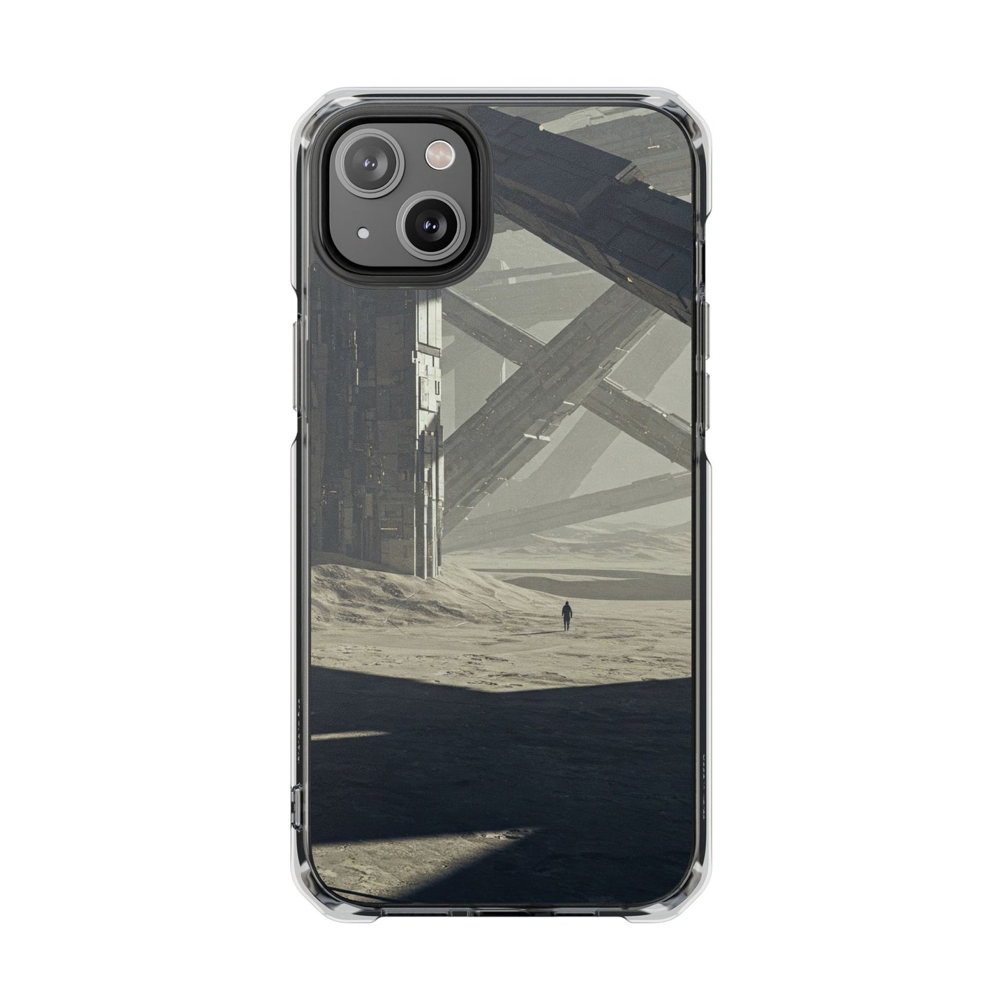 Magnetic Clear Impact Cases - Aesthetic Phone Protection, Unique Gift for Tech Lovers, Sleek Design for Minimalists