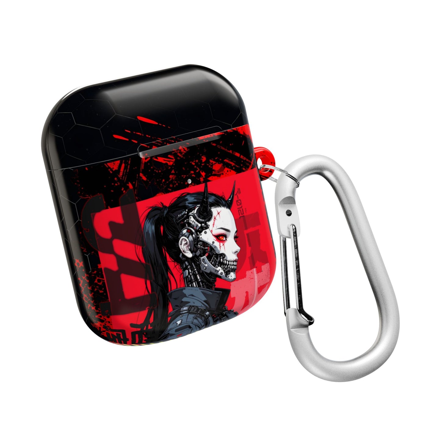 Cyberpunk AirPod Case - Stylish Reactive Design for Tech Lovers, Gifts for Gamers, Modern Charging Case, Unique Earbud Cover