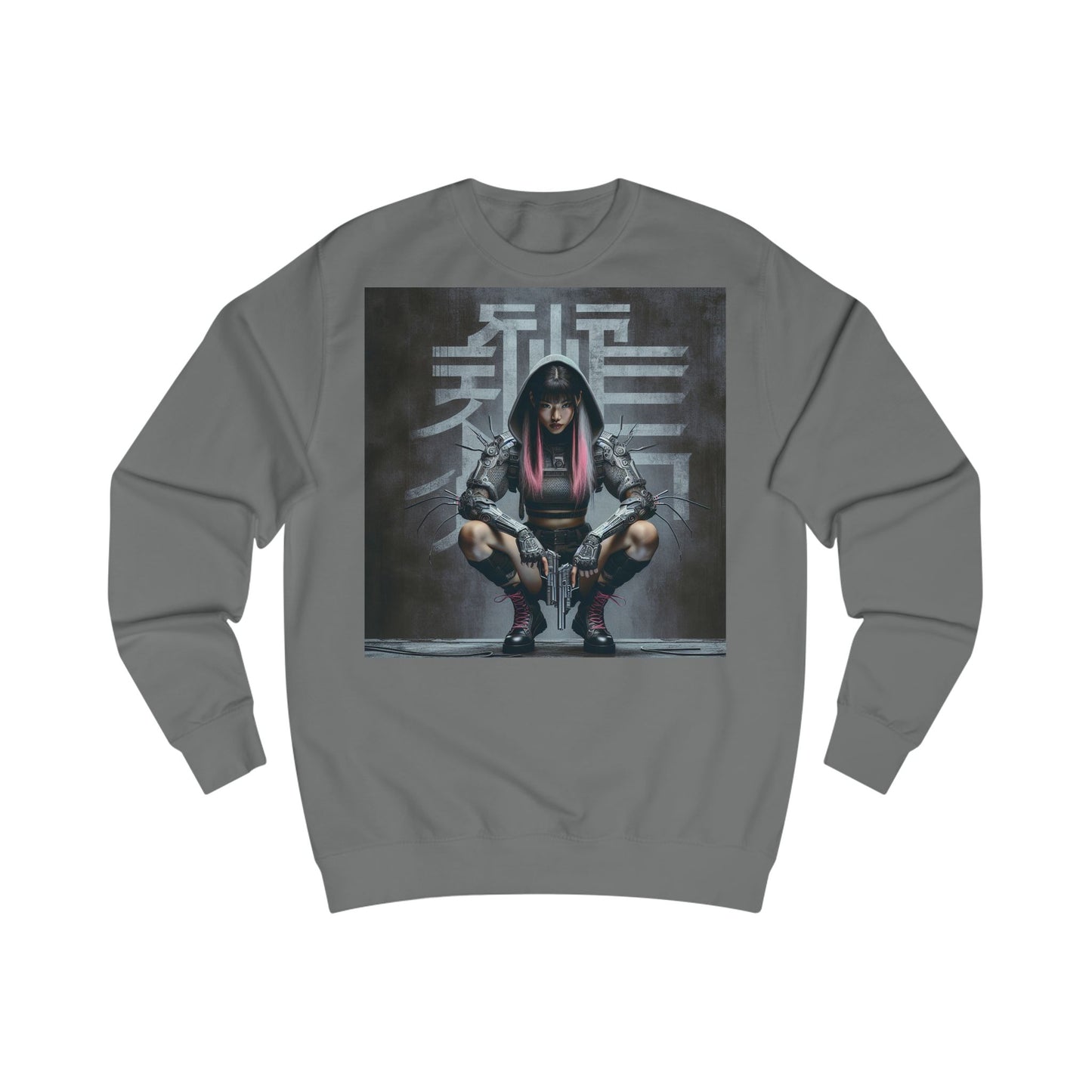 Street Art Unisex Sweatshirt - Urban Casual Wear, Graphic Sweatshirt, Hip Hop Style, Trendy Gift, Everyday Fashion