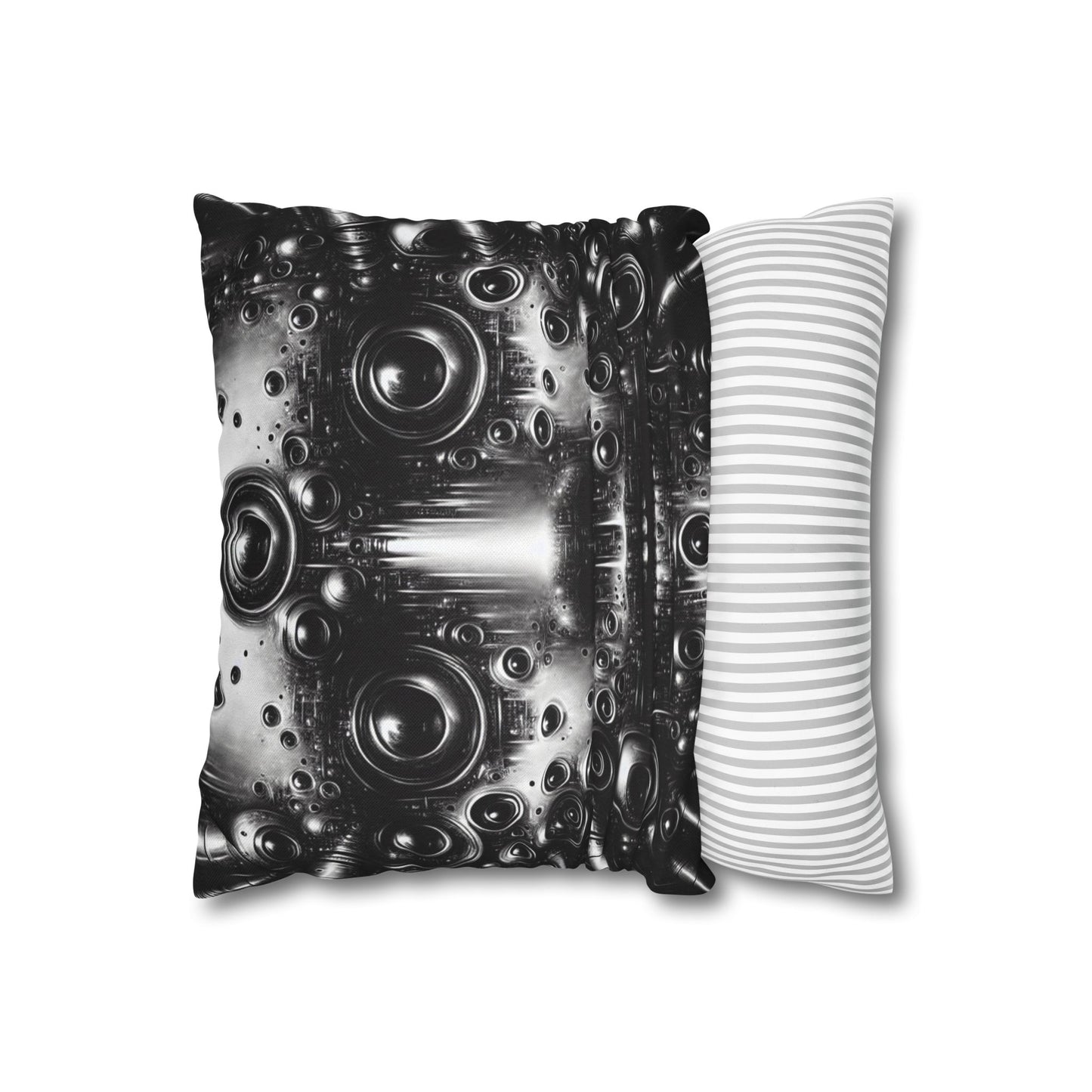 Funky Geometric Pillowcase, Modern Home Decor, Unique Throw Pillow Cover, Artistic Cushion Cover, Gift for Art Lovers
