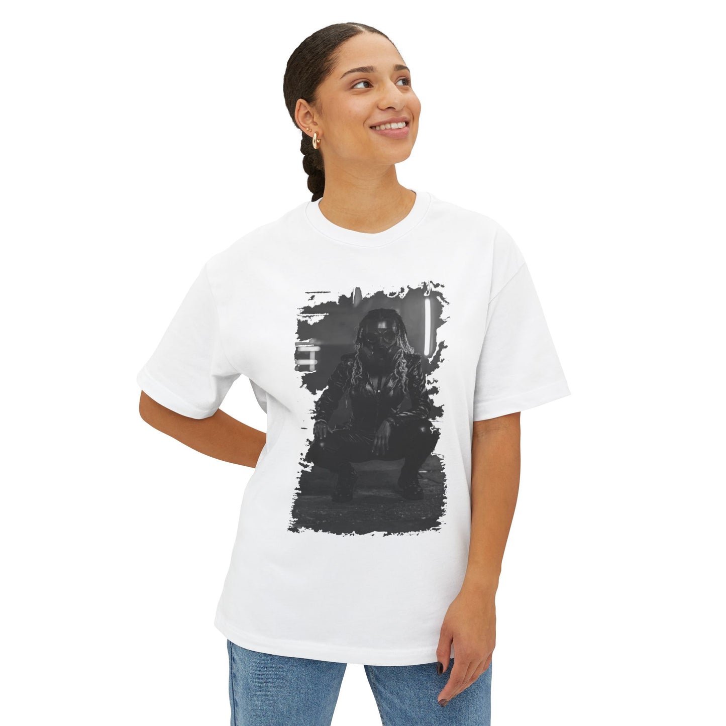 Chill Vibes Unisex Oversized Tee, Streetwear Shirt, Graphic Tee, Casual Outfit, Gift for Him/Her, Summer Fashion